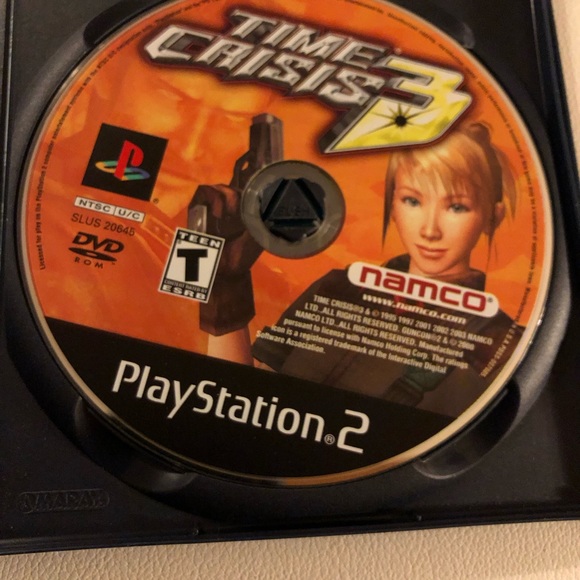 Time Crisis 3 (Sony PlayStation 2, 2003) No Manual, Tested - Picture 2 of 4